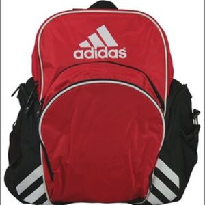 SOLD Red Adidas Soccer Bag